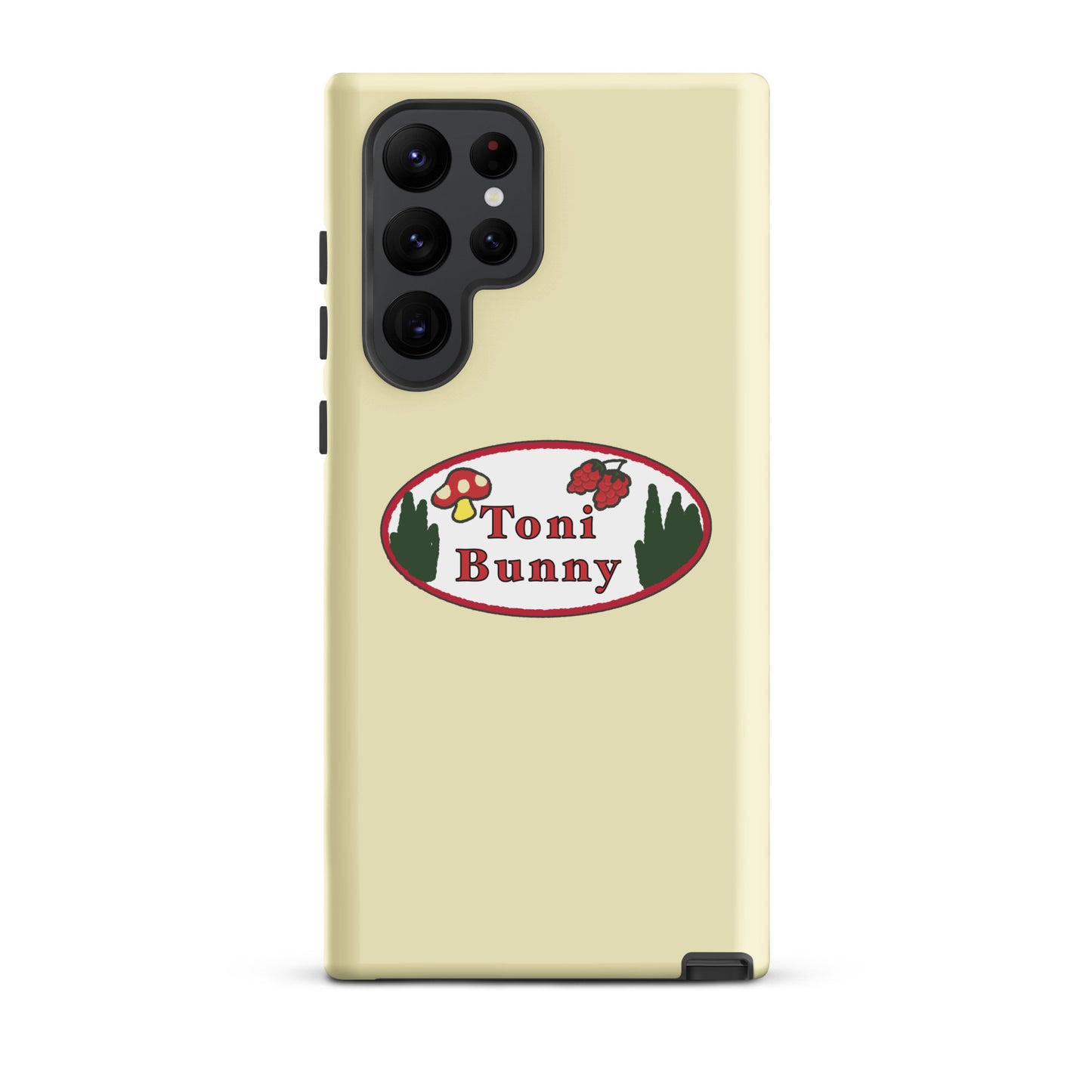 π ToniBunny Mushroom Logo Samsung Tough Case π