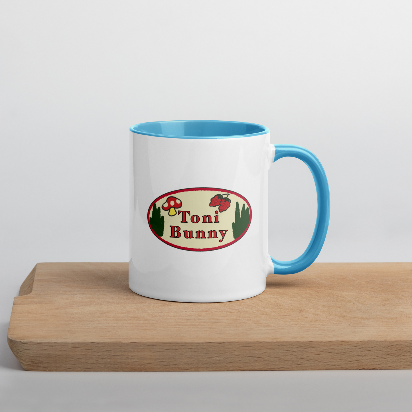 π ToniBunny Mushroom Logo Mugs π