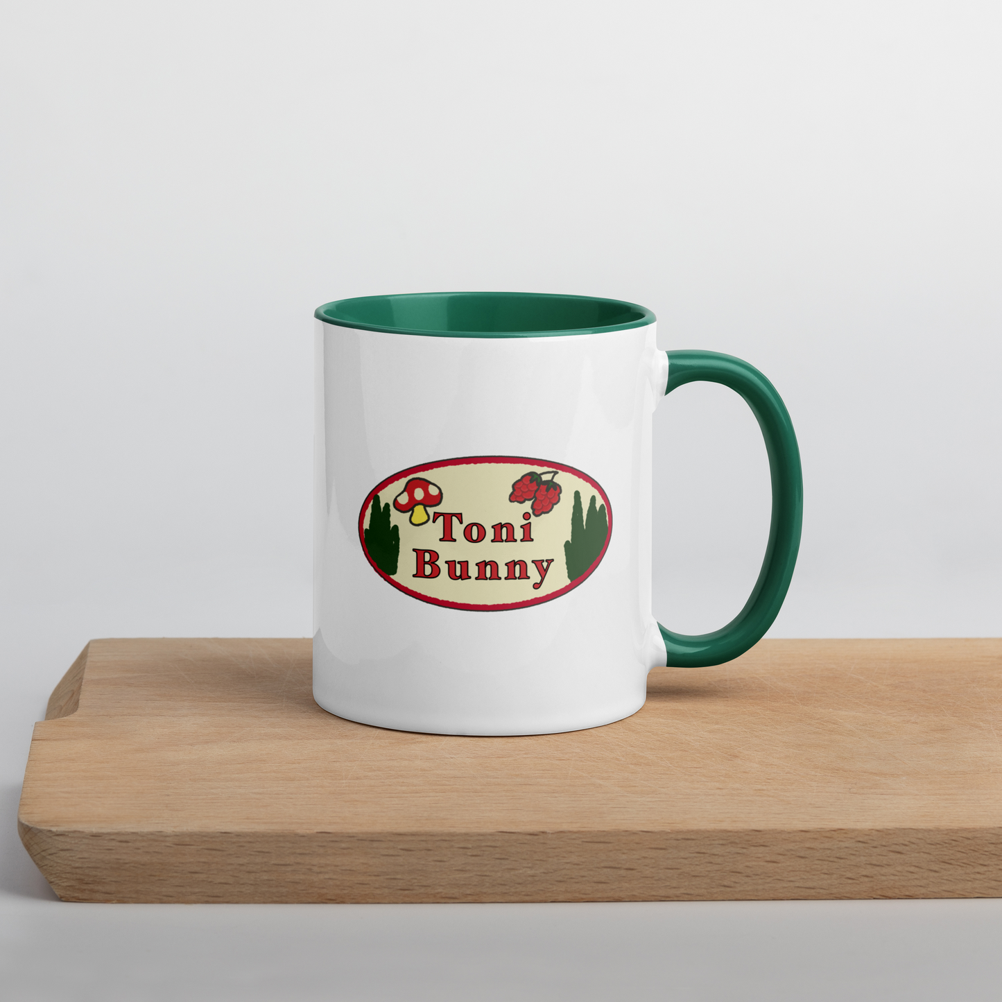 π ToniBunny Mushroom Logo Mugs π