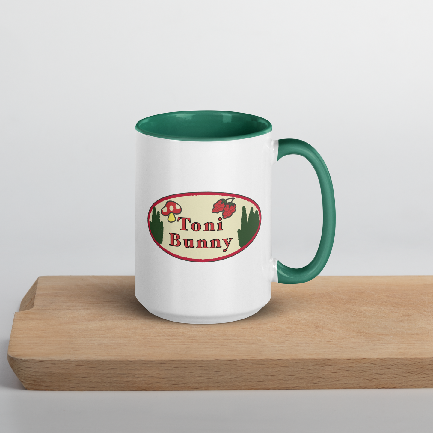 π ToniBunny Mushroom Logo Mugs π