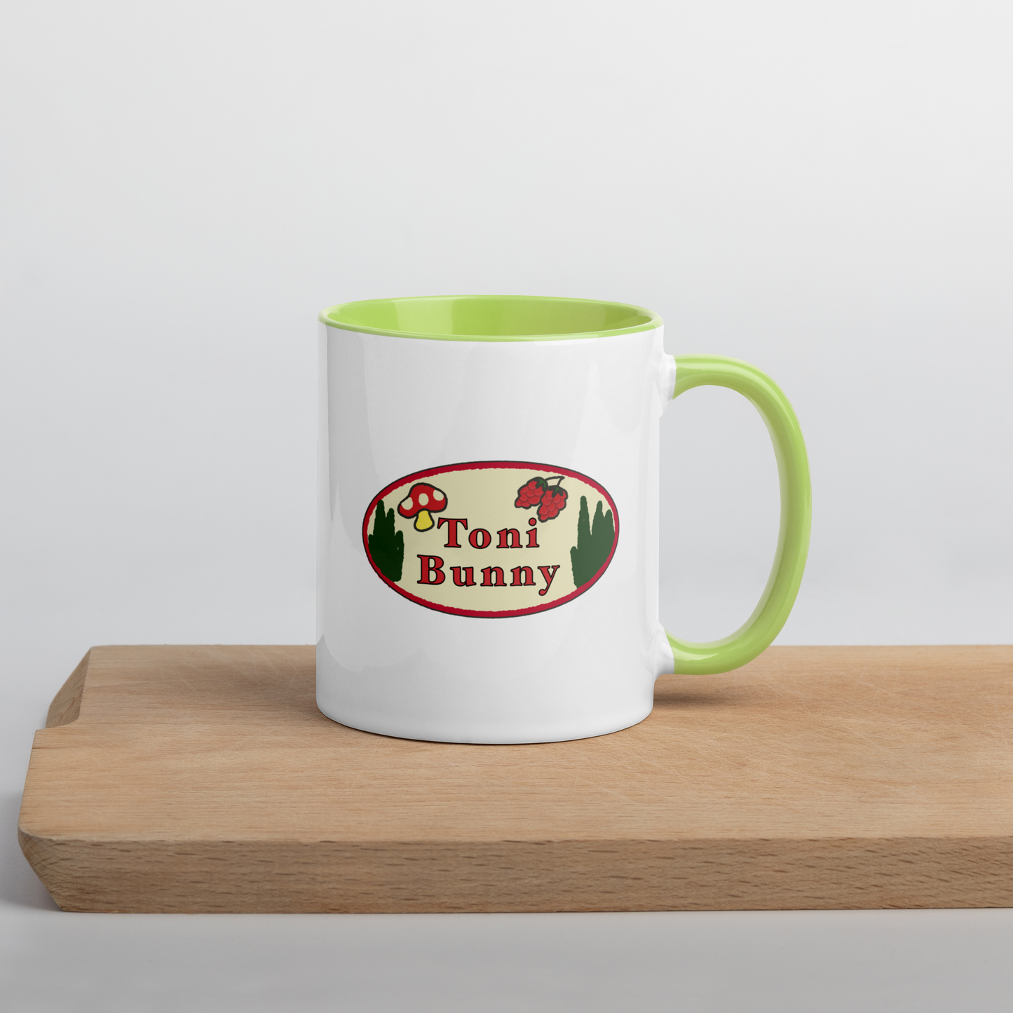 π ToniBunny Mushroom Logo Mugs π