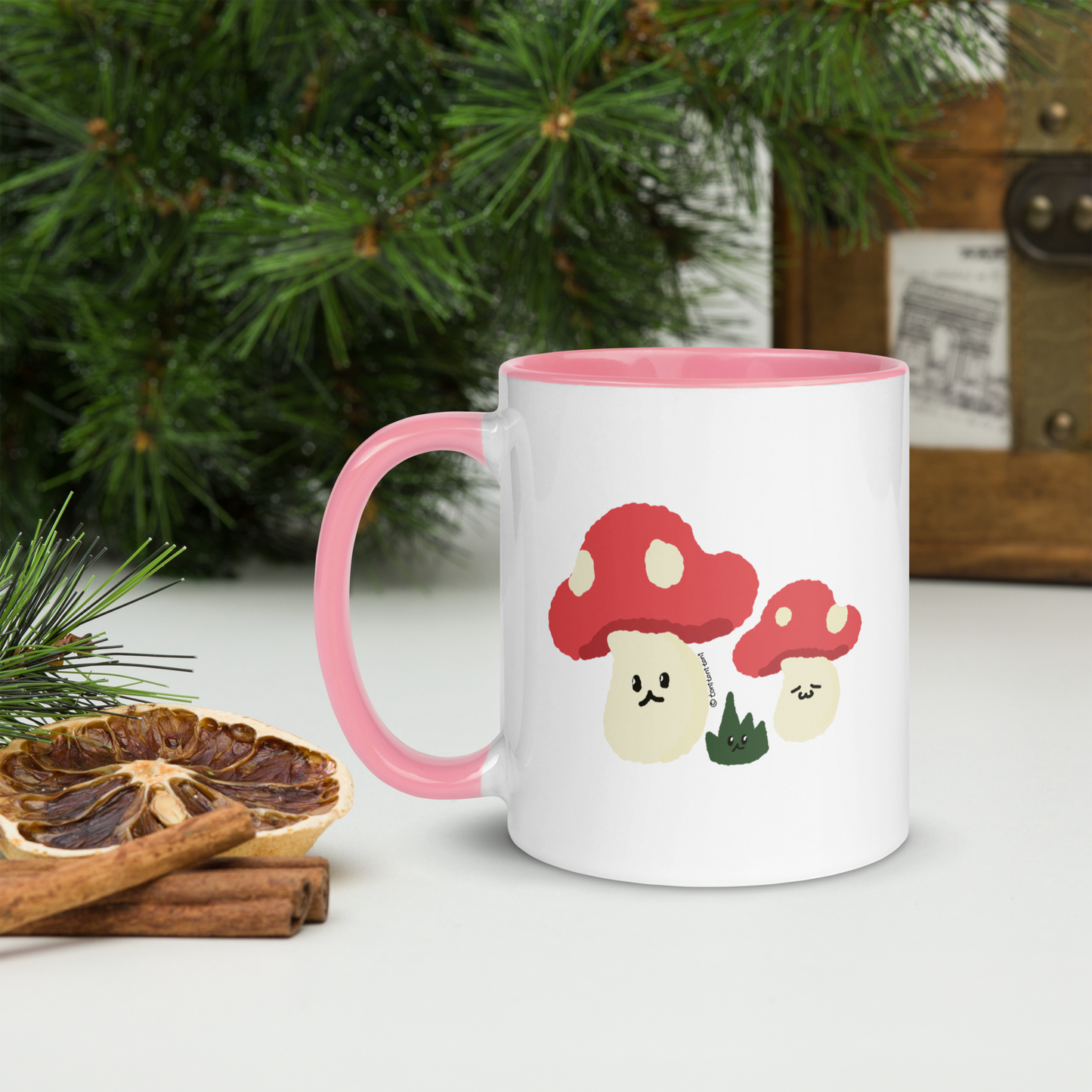 π ToniBunny Mushroom Logo Mugs π