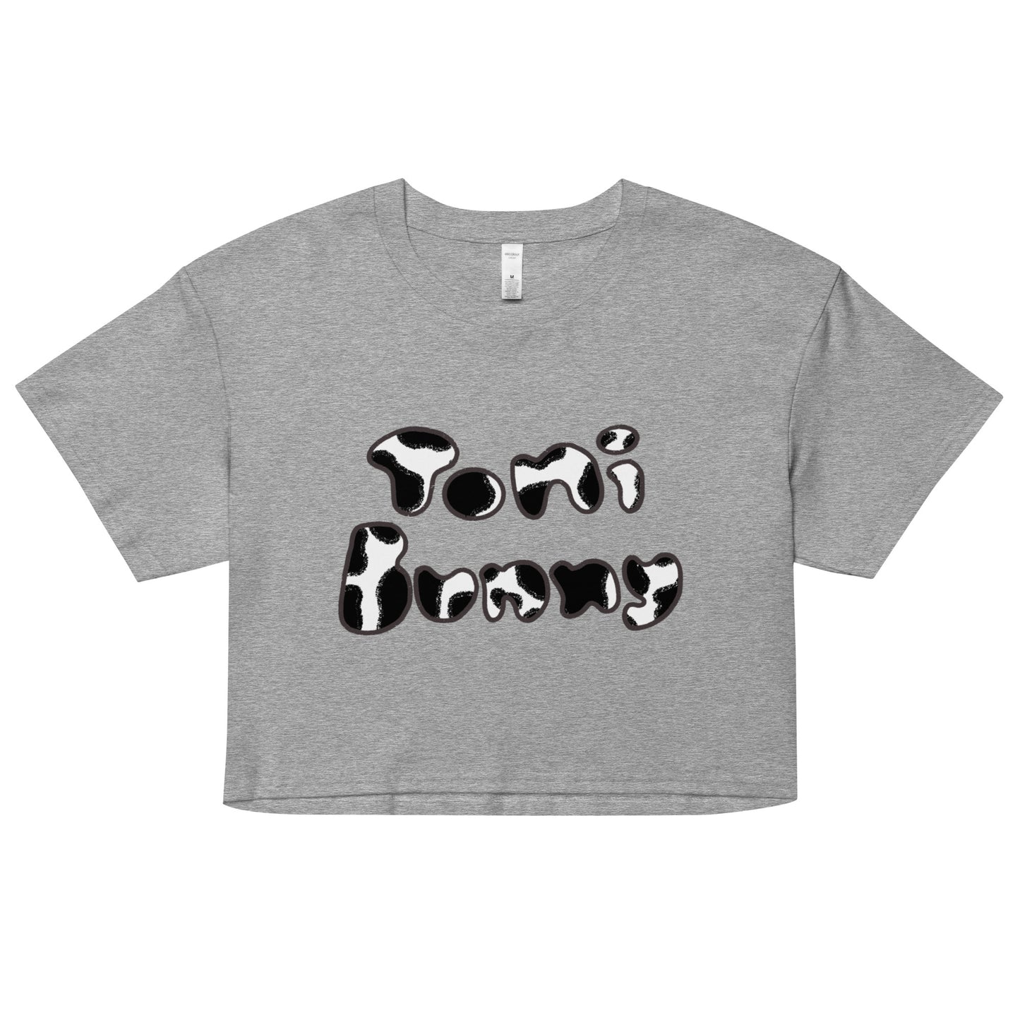 π° ToniBunny Cow Print Women's Crop Top π°