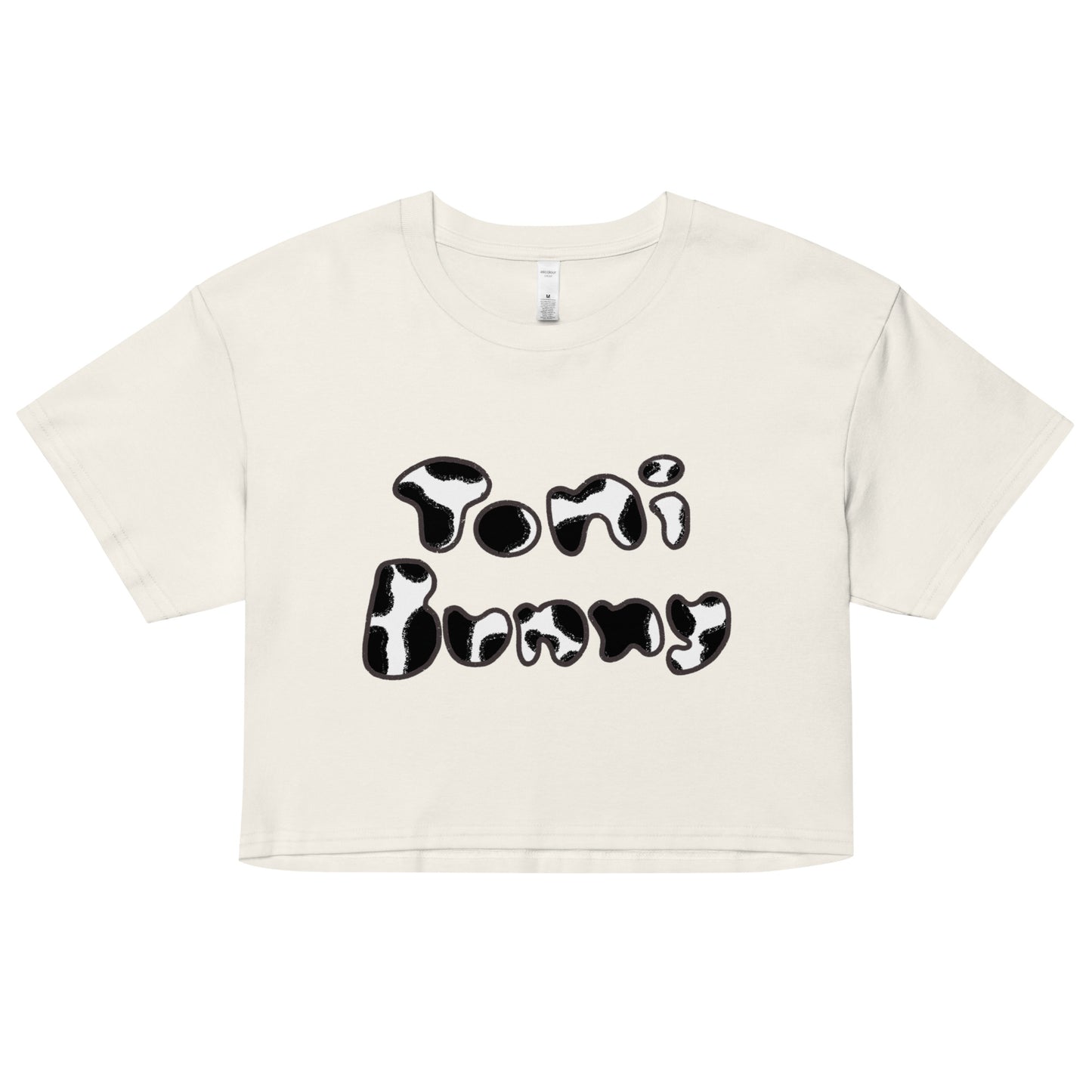 π° ToniBunny Cow Print Women's Crop Top π°