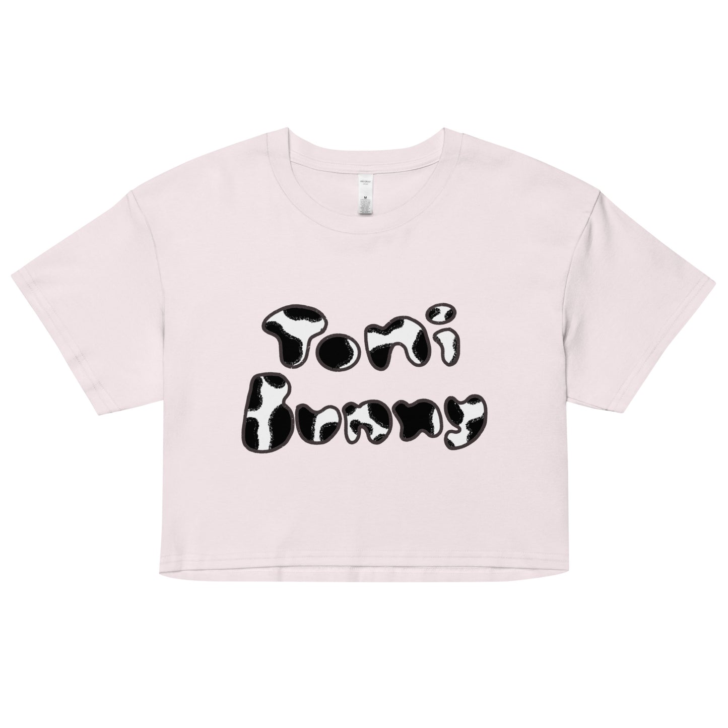 π° ToniBunny Cow Print Women's Crop Top π°