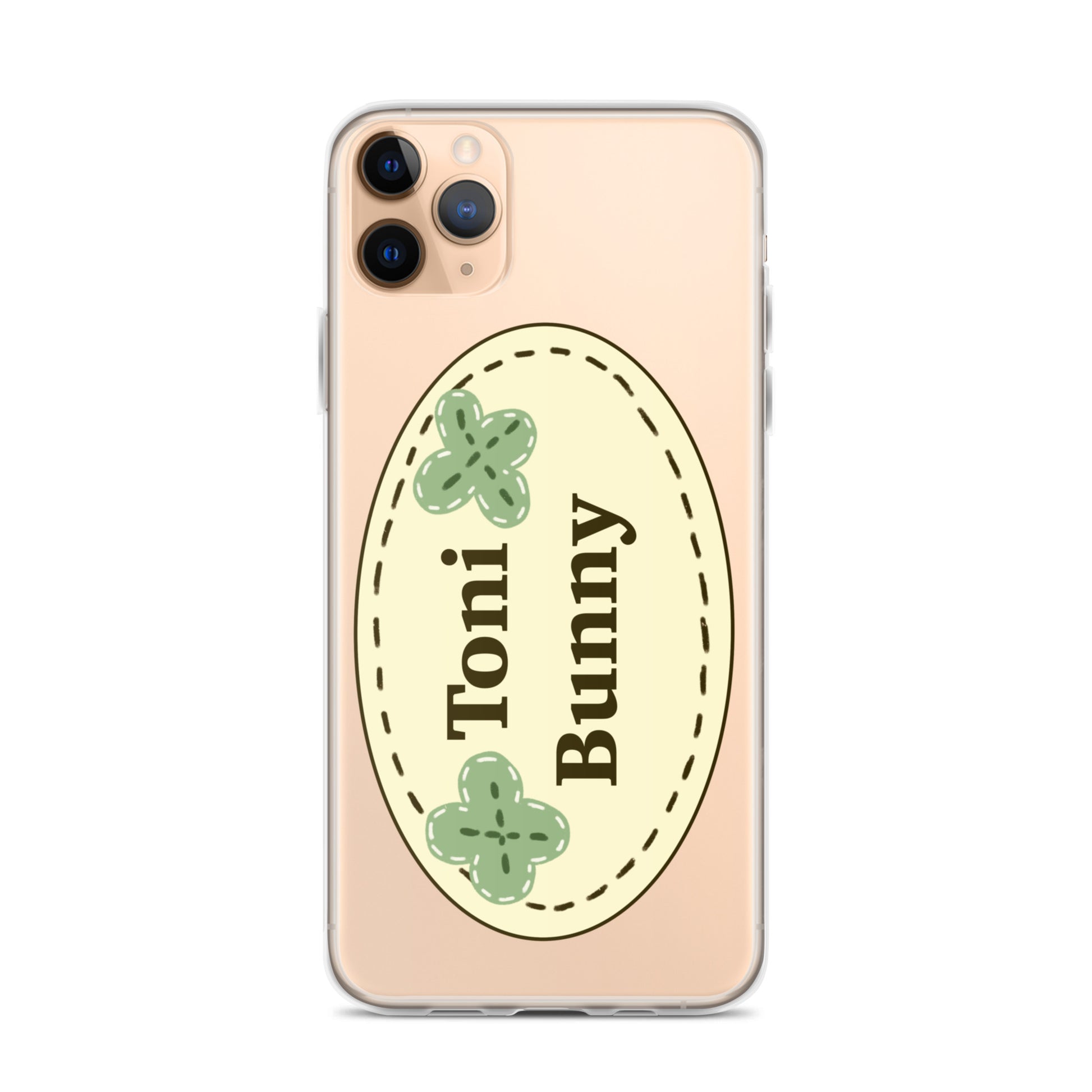 ToniBunny Cottage Core iPhone Clear Case ToniBunny Cottage Core iPhone Clear Case