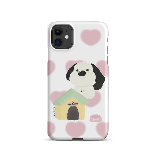 🐶 Pink Pattern ToniPuppy iPhone Snap Case 🐶