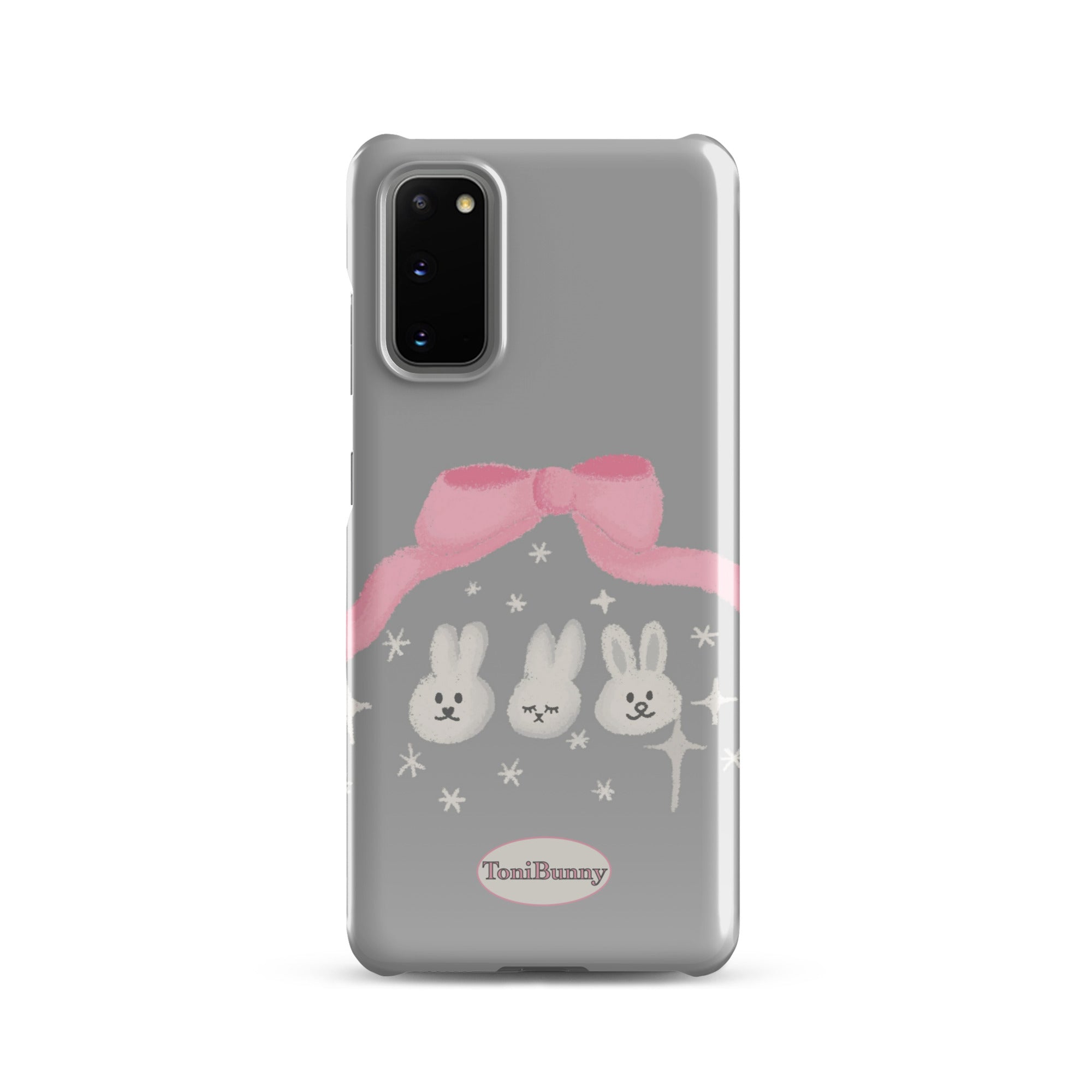 🎀 ToniBunny Ribbon Bunny Friends Samsung Snap Case 🎀