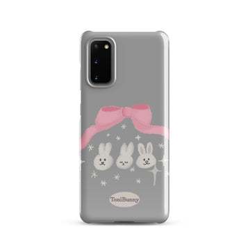 🎀 ToniBunny Ribbon Bunny Friends Samsung Snap Case 🎀