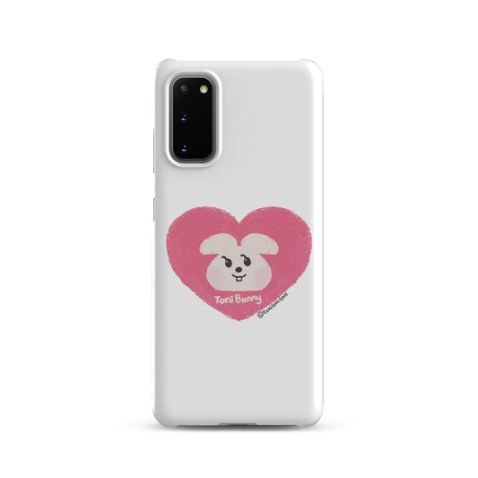 💕 ToniBunny Pink Heart Logo Samsung Snap Case 💕