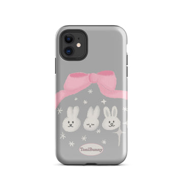 🎀 ToniBunny Ribbon Bunny Friends iPhone Tough Case 🎀