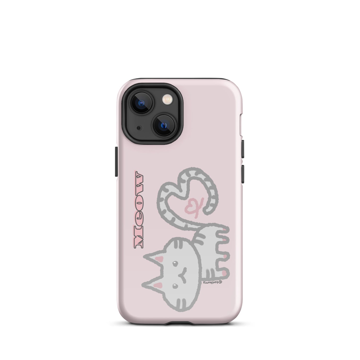 🐾 Meow Cat Pink iPhone Tough Case 🐾