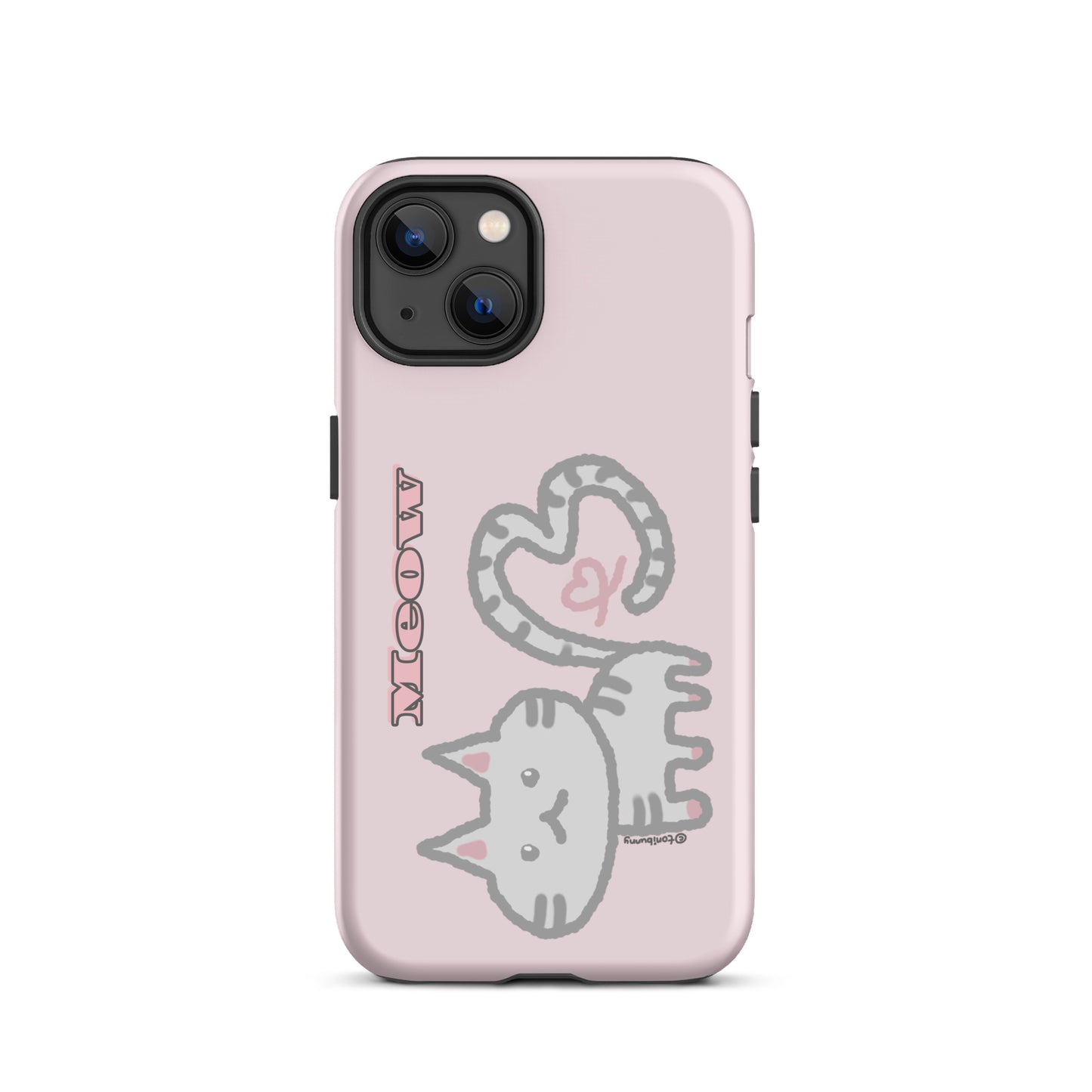 🐾 Meow Cat Pink iPhone Tough Case 🐾
