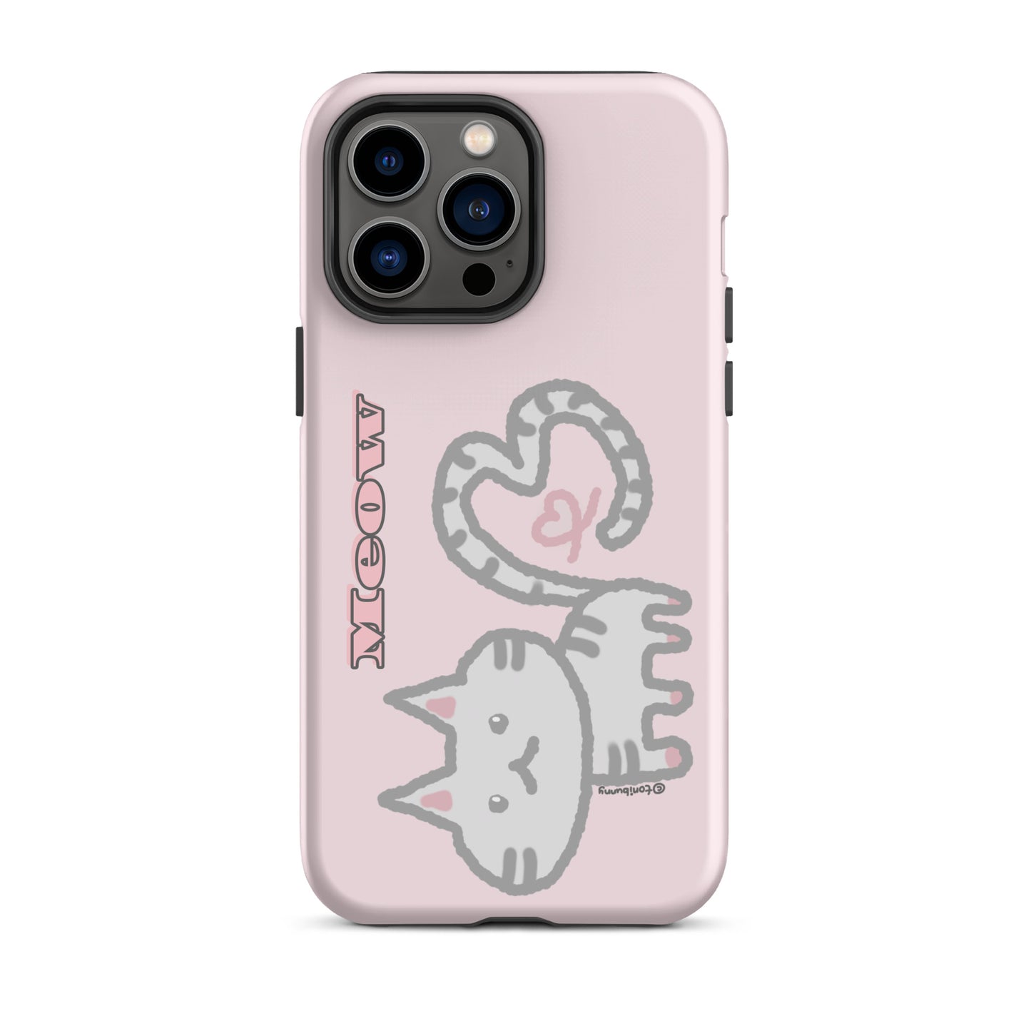 🐾 Meow Cat Pink iPhone Tough Case 🐾